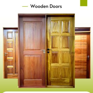 wooden door frames